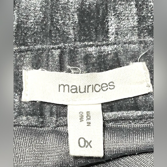 Maurices Metallic Gray Top - Picture 2 of 8